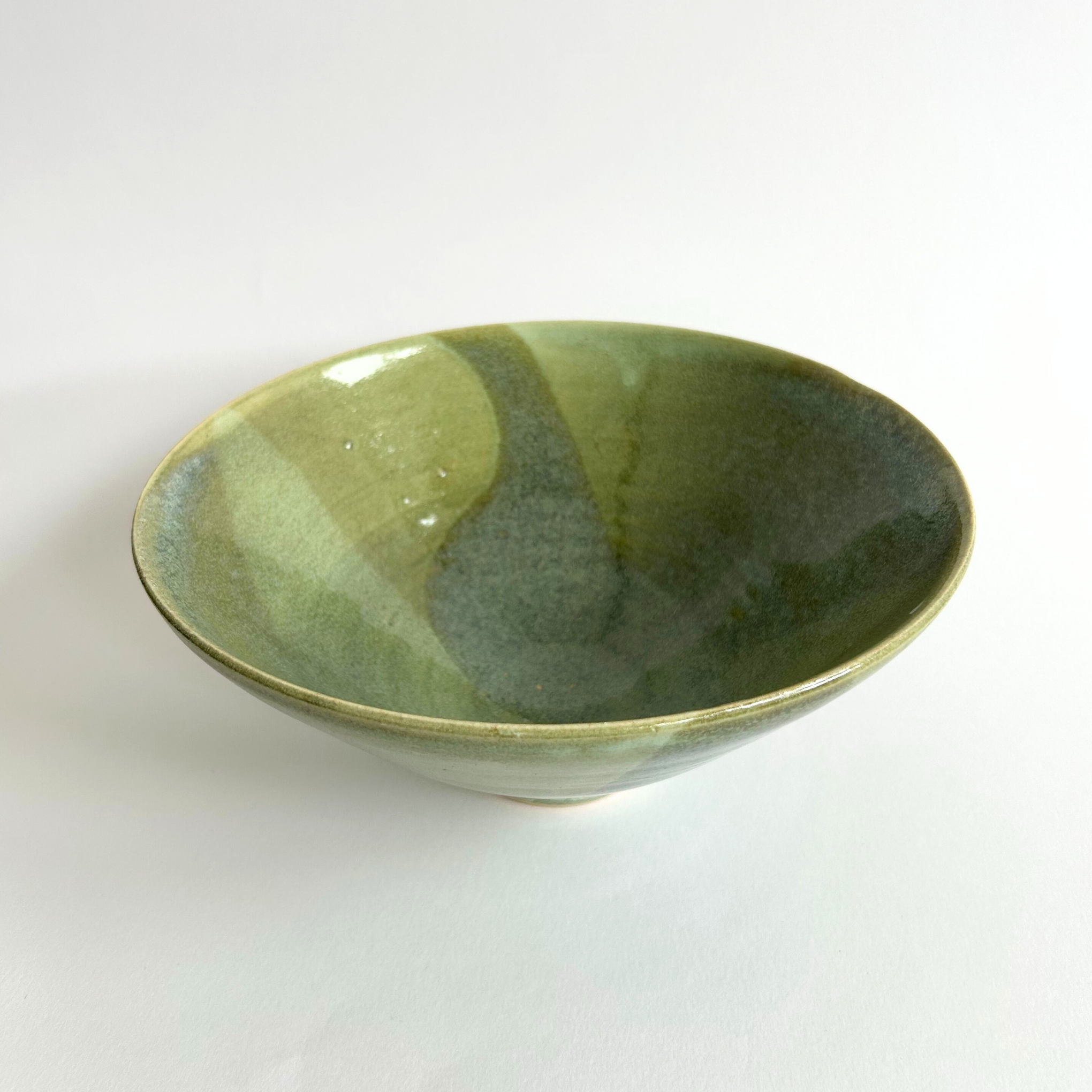 Meadow green medium bowl